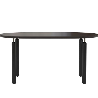 现代边几圆几餐桌