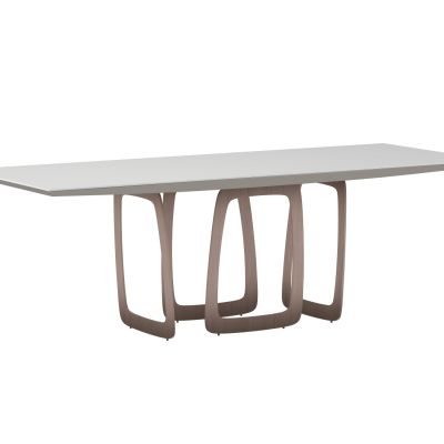 现代边几圆几餐桌