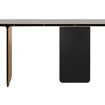 现代边几圆几餐桌