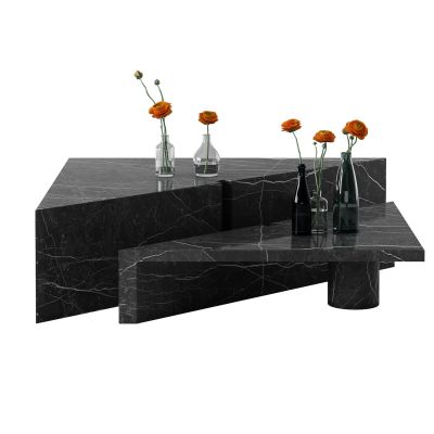 现代边几圆几餐桌