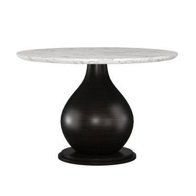 现代边几圆几餐桌