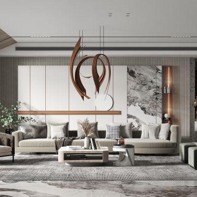 现代简约风格客厅