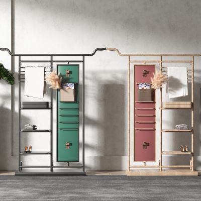 新中式风格衣架