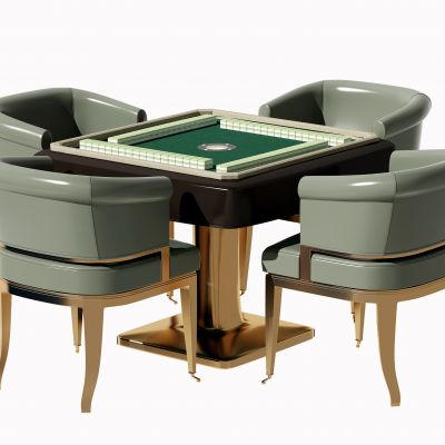 现代麻将桌3D模型