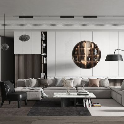 现代简约风格客厅