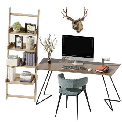 北欧书桌椅组合