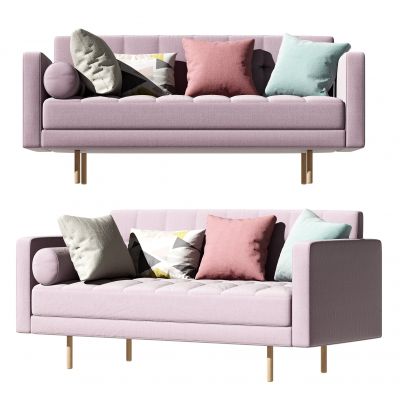 现代双人沙发