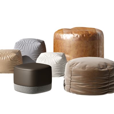 现代轻奢布艺矮凳沙发凳