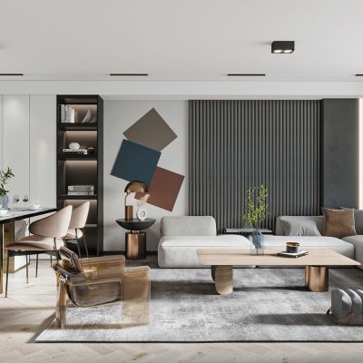 现代轻奢客餐厅