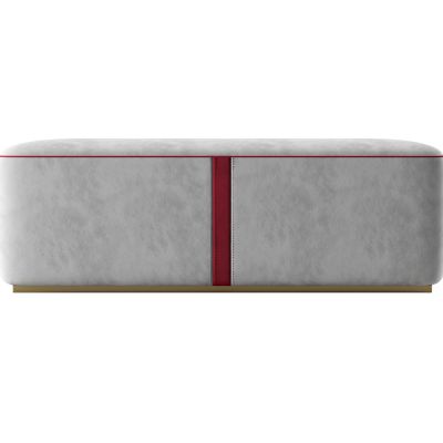 现代床榻床尾凳