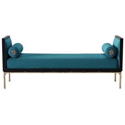 现代床榻床尾凳