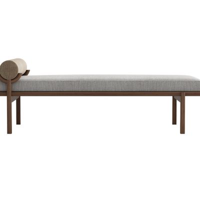 现代床榻床尾凳