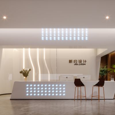 现代简约办公大厅