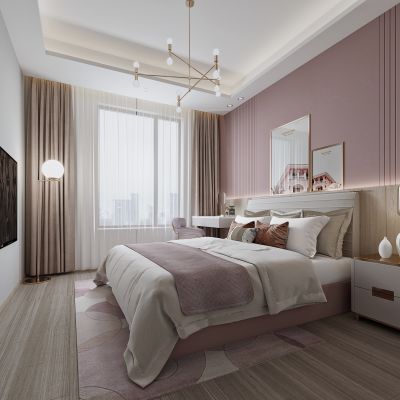 现代卧室
