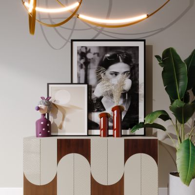 现代简约北欧风格边柜