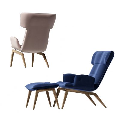 现代躺椅 休闲椅