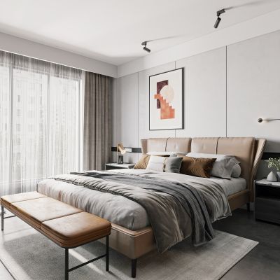 现代卧室