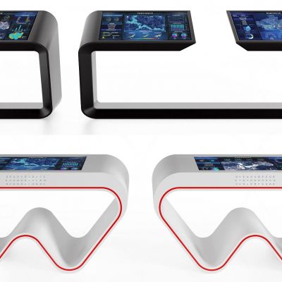 现代一体机 多媒体 触摸屏