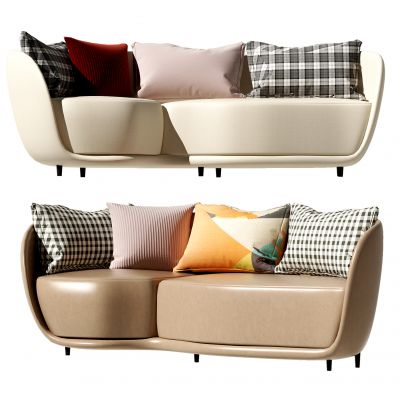 现代双人沙发