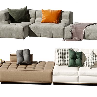 现代多人沙发