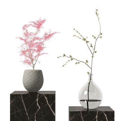 新中式花瓶花艺