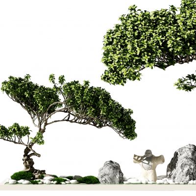 新中式盆景盆栽