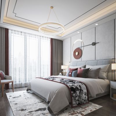 现代卧室