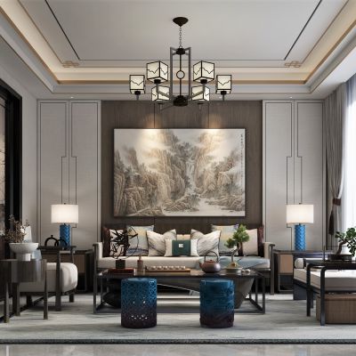 新中式风格客厅