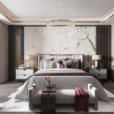 现代卧室