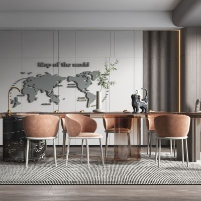 现代轻奢风格餐厅