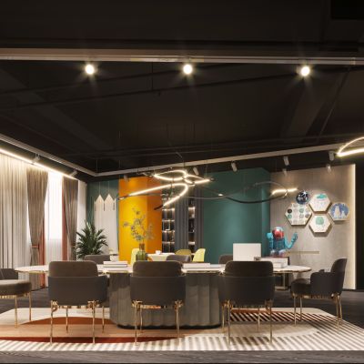 现代轻奢窗帘店