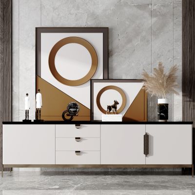 现代布艺单人沙发