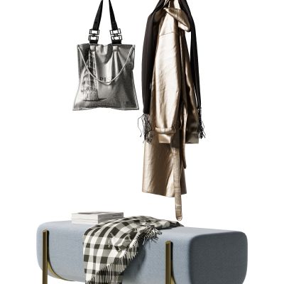 现代床尾凳  换鞋凳