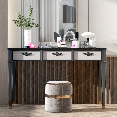 现代轻奢梳妆台