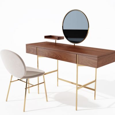 现代简约梳妆台