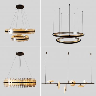 现代吊灯组合