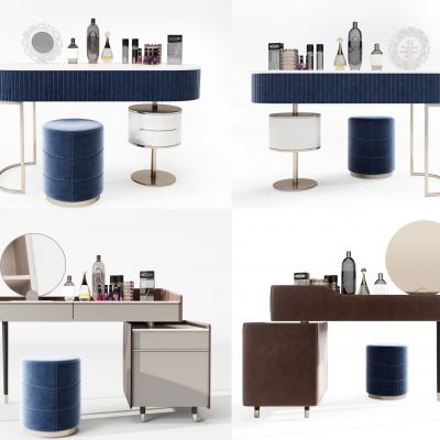 现代轻奢梳妆台