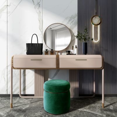 现代轻奢梳妆台