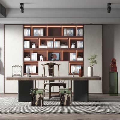 新中式风格书房