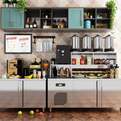 现代咖啡奶茶店