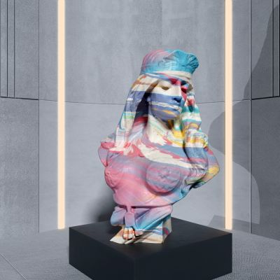 现代欧式人物雕塑摆件