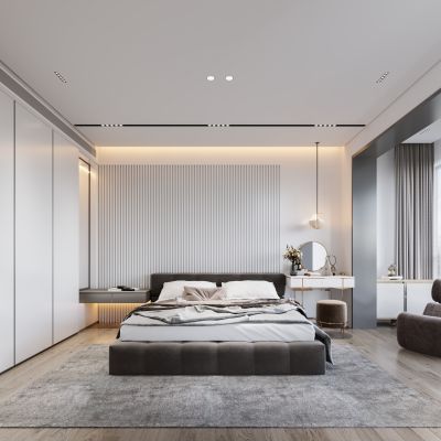 现代卧室