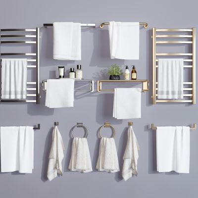 现代卫浴用品毛巾