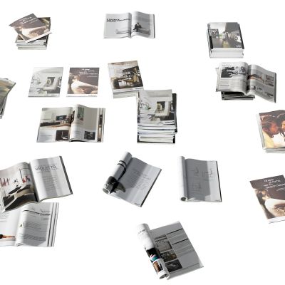 现代书籍，杂志