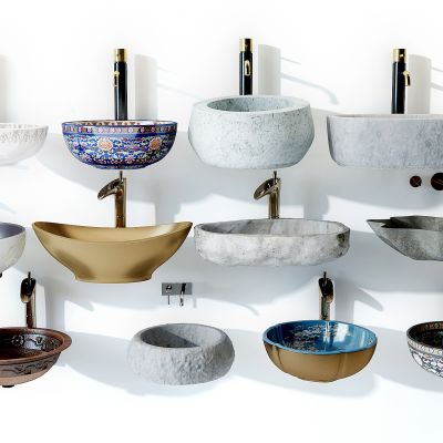 新中式洗手盆台盆