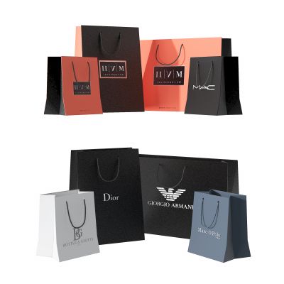 现代品牌购物袋