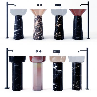 现代洗手池,台盆