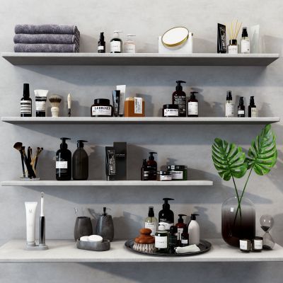 现代卫浴用品洗浴用品组合