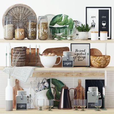 北欧调味料厨具，装饰品摆件