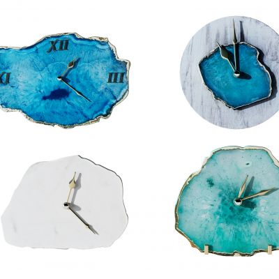 北欧水晶挂钟组合